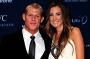 ABU DHABI, UNITED ARAB EMIRATES - MARCH 10:  Pro surfer Mick Fanning and his wife Karissa arrives at the Laureus World Sports Awards 2010 at Emirates Palace Hotel on March 10, 2010 in Abu Dhabi, United Arab Emirates.  (Photo by Gareth Cattermole/Getty Images for Laureus)