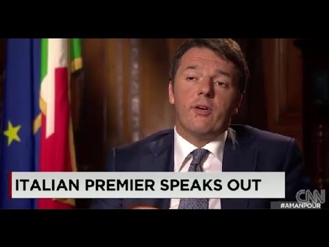 Intervista di Matteo Renzi alla CNN