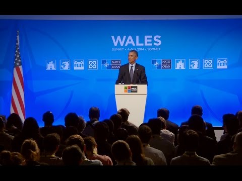 President Obama Holds a Press Conference at the NATO Summit