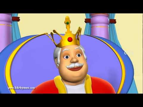 Old King Cole Nurery Rhyme - 3D Animation English Nursery Rhyme for children