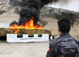 WATCH: Mexican Authorities Incinerate 20 Tons Of Seized Narcotics