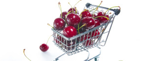 Supermarket Checkout Cherries