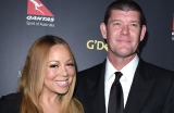 James Packer with his fiancée Mariah Carey.