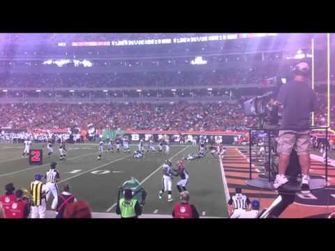 Eagles versus Bengals at Paul Brown Stadium