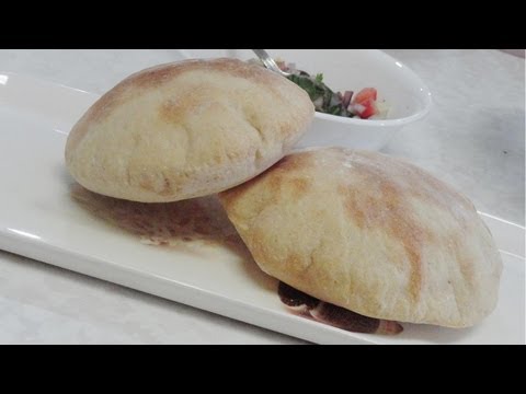 Homemade Pita Bread and Pita Pockets - Video Recipe by Bhavna