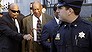 Actor and comedian Bill Cosby, center, arrives for a court appearance Tuesday, Feb. 2, 2016, in Norristown, Pa. Cosby was arrested and charged with drugging and sexually assaulting a woman at his home in January 2004. (AP Photo/Mel Evans)