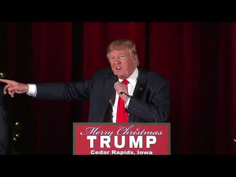 Donald Trump Cedar Rapids FULL SPEECH [HD] Iowa Rally 12/19/2015 at Veterans Memorial Coliseum.