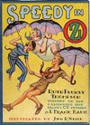 “To-night, I shall wear my green padded coat, my silver boots and the purple pantaloons,” murmured King Sizzeroo of Umbrella Island, stroking his braided beard with one hand and giving the wheel that controlled the motion of the island a lazy turn with the other.