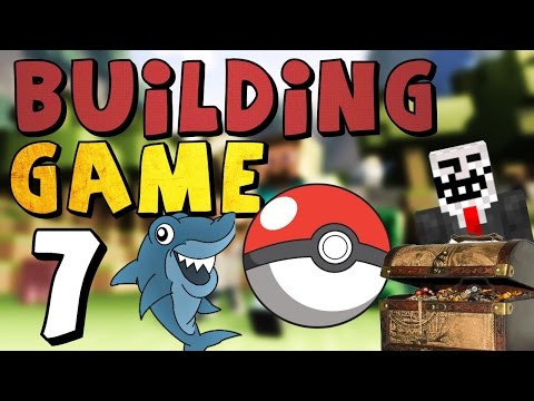 BUILDING GAME #7 | REQUIN, COFFRE AU TRÉSOR ET POKEMON ! | ♦MINECRAFT-BUILD♦