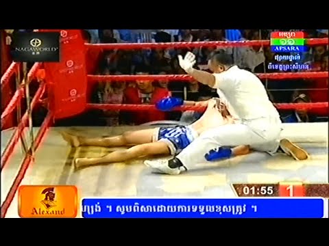 sen rady Vs.Leekung[china], Apsara Boxing,07 January 2016,khmer Boxing