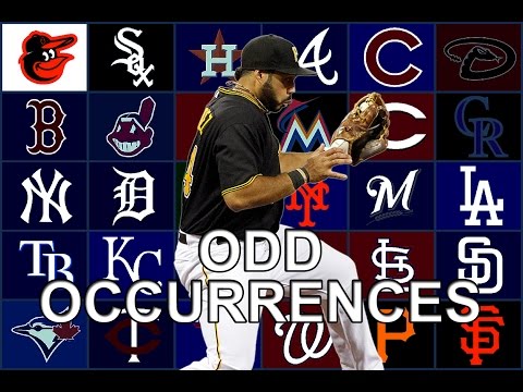 MLB: Odd Ocurrences