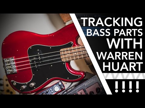 Recording Session with Multi Platinum Producer Warren Huart /// Scott's Bass Lessons