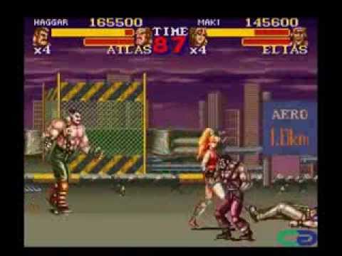 Final Fight 2 - Super Nintendo Co-op Playthrough 1/5