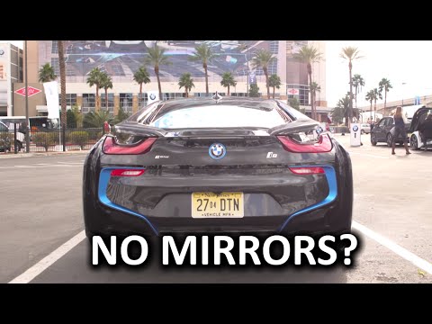 Joyride in the BMW i8 Mirrorless! - CES 2016