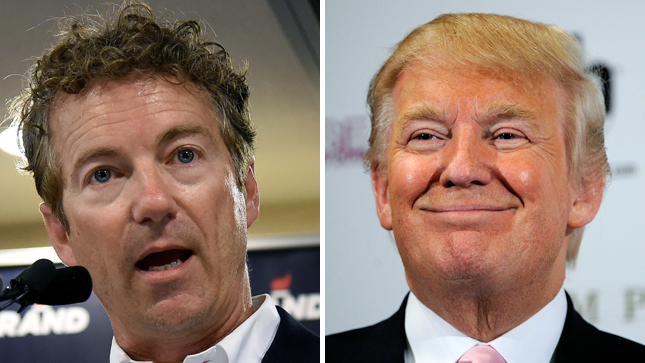 It's not "Stand with Rand" anymore, it's "Stump for Trump"