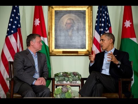 President Obama's Bilateral Meeting with His Majesty King Abdullah II of Jordan