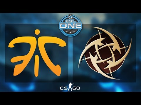 CS:GO - Fnatic vs. NiP [Dust2] - ESL One 2015 Katowice - Grand Final - Map 1