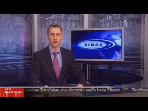 LTV1 (Latvian Television) news ident | April 2013