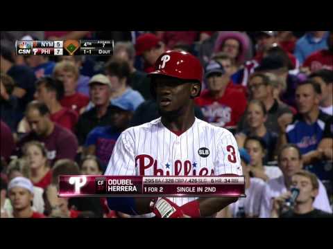 Philadelphia Phillies   New York Mets August 24 2015