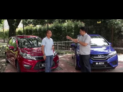 Proton Iriz VS Honda Jazz - Roda Pusing Review