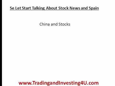 Latest Stock Market News and the Spanish Debt Crisis - Whats Happening in Europe?