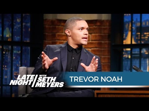 Trevor Noah Is Experiencing His First American Election Year - Late Night with Seth Meyers