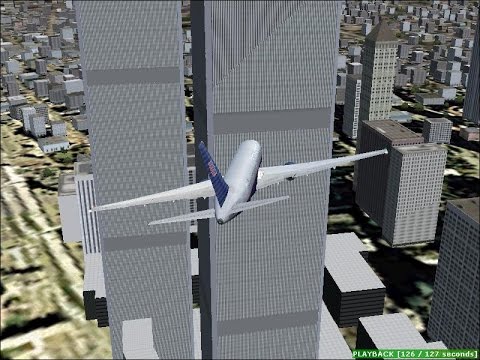 FS2004 - September 11 - The South Tower Attack (United Airlines Flight 175)