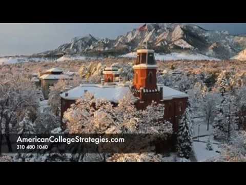 The University of Colorado, Boulder - Campus tour with American College Strategies