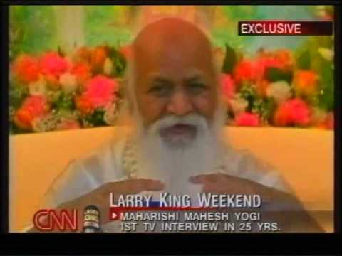 "What is Yogic Flying?," Asks Larry King to Maharishi Mahesh Yogi