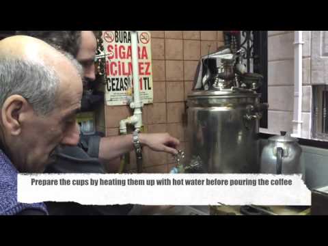 How to make traditional Turkish coffee