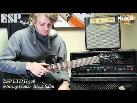 ESP LTD H-308 8-String Guitar Demo - Sam Bell @ Nevada Music UK