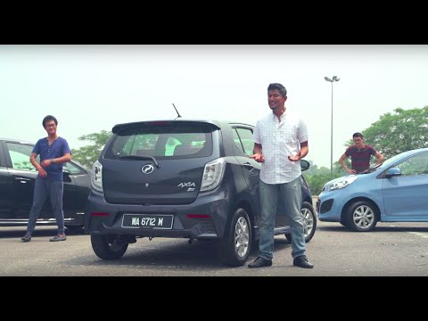 DRIVEN 2015 #4: Perodua Axia vs Proton Iriz vs Kia Picanto