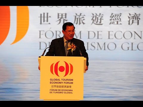 Hun Sen speech on Global Tourism Economy Forum 2015 at Macau GTEF 12 October 2015