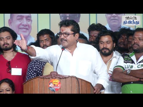 Sarathkumar questions Kamalhasan | Nadigar Sangam election | Tamil The Hindu