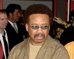 FILE - In this July 7, 2003 file photo, Maurice White, of Earth, Wind, & Fire, appears at an induction ceremony at the Hollywood Rock Walk in the Hollywood section of Los Angeles. White, the founder and leader of Earth, Wind & Fire, died at home in Los Angeles, Wednesday, Feb. 3, 2016, said his brother, Verdine White. He was 74.