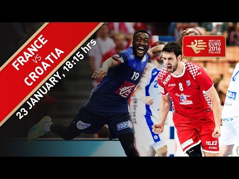 France and Croatia with no room for error | EHF EURO 2016