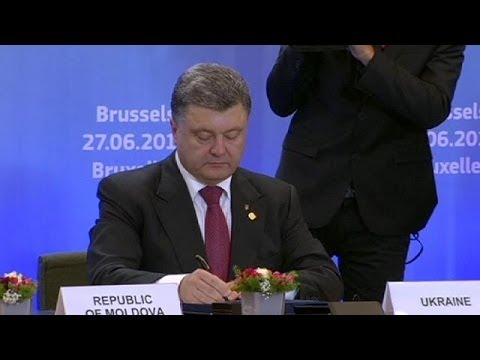 EU signs trade deals with Ukraine, Georgia and Moldova