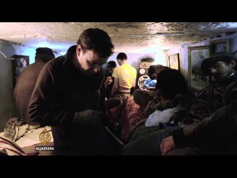 Blighted lives in Romania's underground