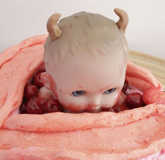 Photos: The Goth, Blood-Drenched Baby Shower Of Your Nightmares (NSFW)