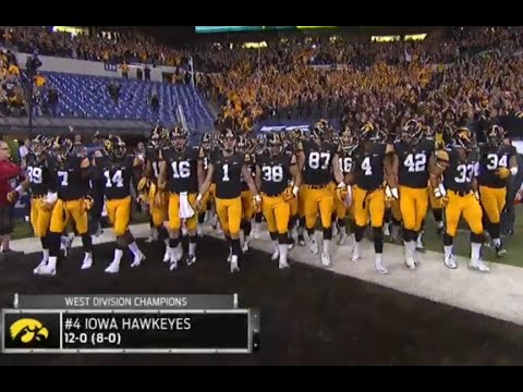 Michigan State vs Iowa Big Ten Championship 2015