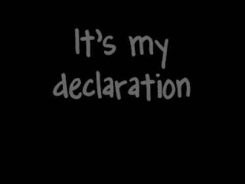 David Cook - Declaration Lyrics