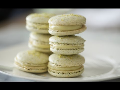 Pistachio Macarons | Byron Talbott