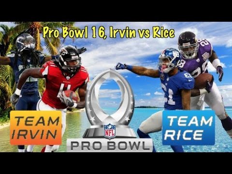 Pro Bowl 2016, Team Irvin vs Team Rice! Sunday Fun Day