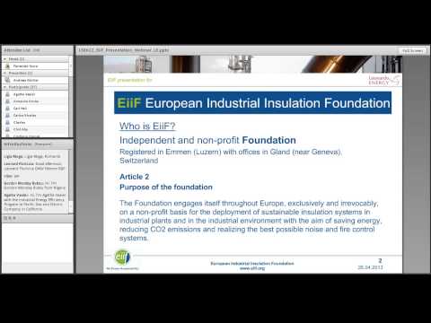 Industrial Insulation: Energy and CO2 savings potential in EU27