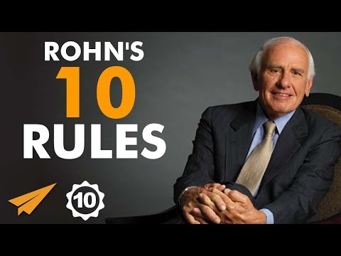 Jim Rohn's Top 10 Rules For Success