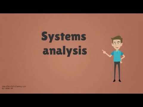 Who is a Systems Analyst?