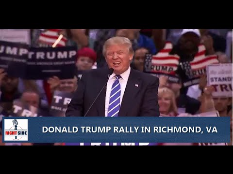 FULL Speech: Donald Trump YUGE, Explosive Rally in Richmond, VA (10-14-15)