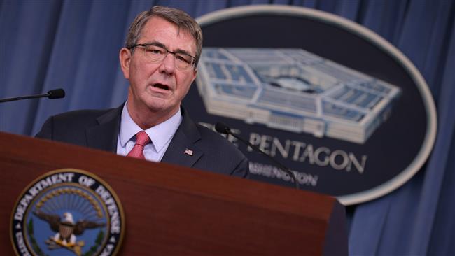 US Secretary of Defense Ashton Carter speaks during a news conference at the Pentagon January 28, 2016 in Arlington, Virginia. (AFP)