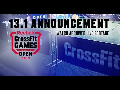 CrossFit - Open Workout 13.1 Archived Live Annoucement Footage