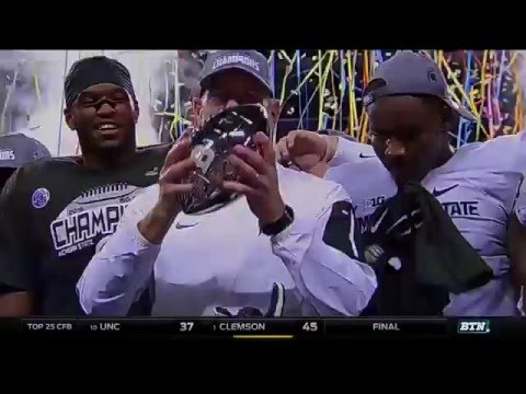 Iowa vs. Michigan State - 2015 Big Ten Football Championship Highlights